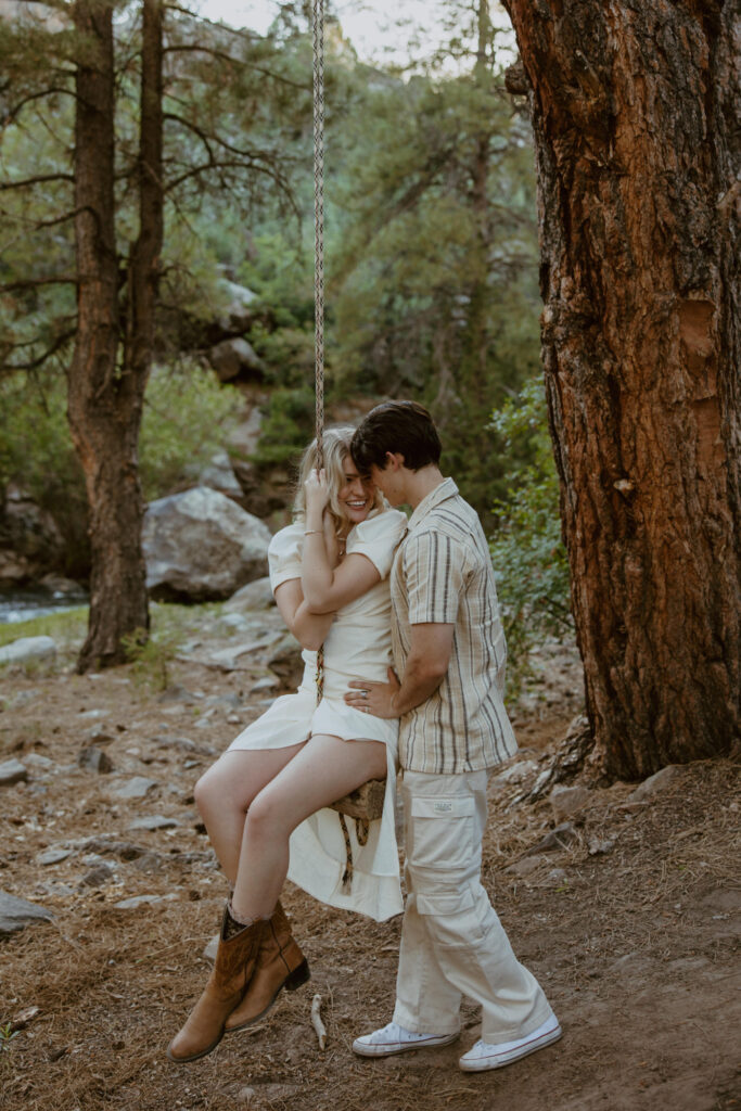 Faith and Max, Romantic Picnic Photoshoot, Pine Valley, Utah - Southern Utah Photographer, Emily Dawn Photo