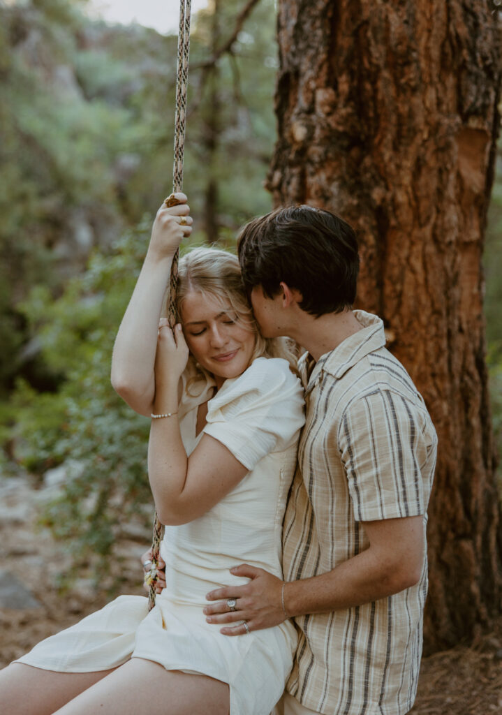 Faith and Max, Romantic Picnic Photoshoot, Pine Valley, Utah - Southern Utah Photographer, Emily Dawn Photo