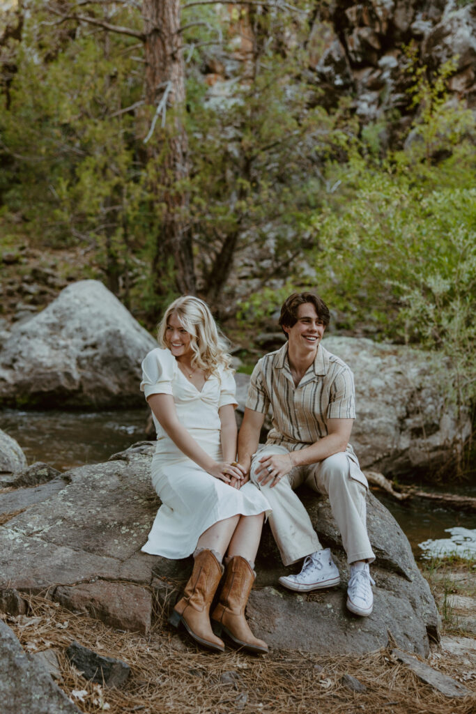 Faith and Max, Romantic Picnic Photoshoot, Pine Valley, Utah - Southern Utah Photographer, Emily Dawn Photo