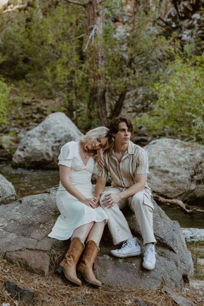 Faith and Max, Romantic Picnic Photoshoot, Pine Valley, Utah - Southern Utah Photographer, Emily Dawn Photo