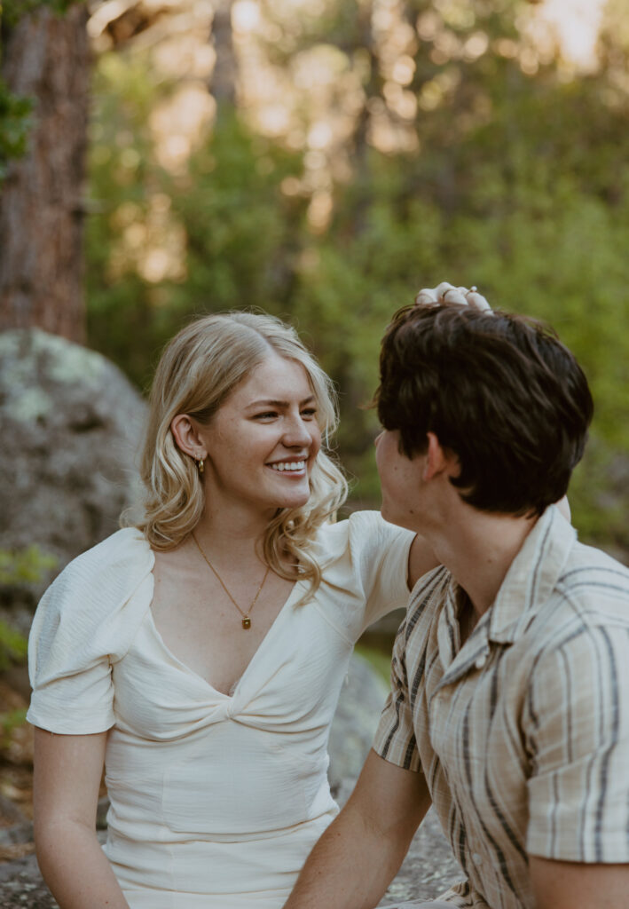 Faith and Max, Romantic Picnic Photoshoot, Pine Valley, Utah - Southern Utah Photographer, Emily Dawn Photo