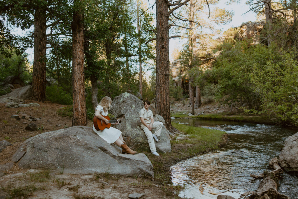 Faith and Max, Romantic Picnic Photoshoot, Pine Valley, Utah - Southern Utah Photographer, Emily Dawn Photo