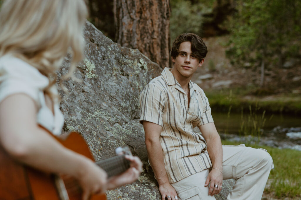 Faith and Max, Romantic Picnic Photoshoot, Pine Valley, Utah - Southern Utah Photographer, Emily Dawn Photo