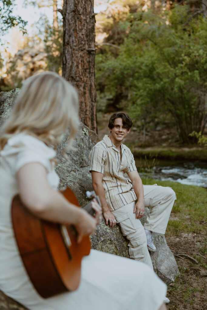 Faith and Max, Romantic Picnic Photoshoot, Pine Valley, Utah - Southern Utah Photographer, Emily Dawn Photo