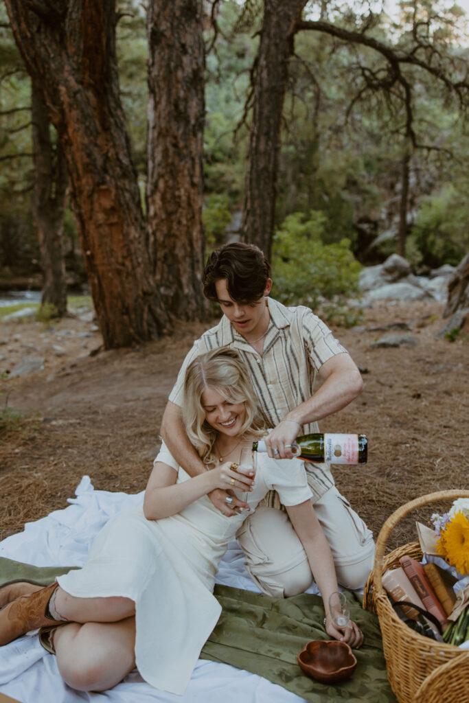 Faith and Max, Romantic Picnic Photoshoot, Pine Valley, Utah - Southern Utah Photographer, Emily Dawn Photo