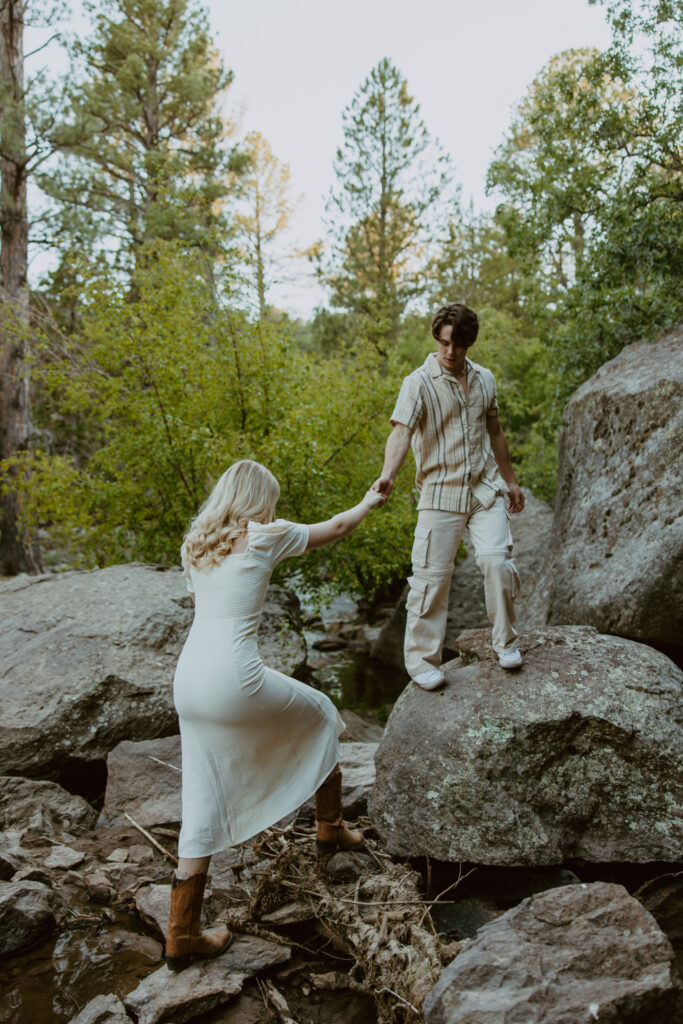 Faith and Max, Romantic Picnic Photoshoot, Pine Valley, Utah - Southern Utah Photographer, Emily Dawn Photo