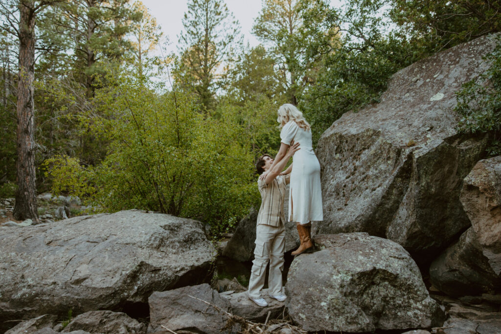 Faith and Max, Romantic Picnic Photoshoot, Pine Valley, Utah - Southern Utah Photographer, Emily Dawn Photo