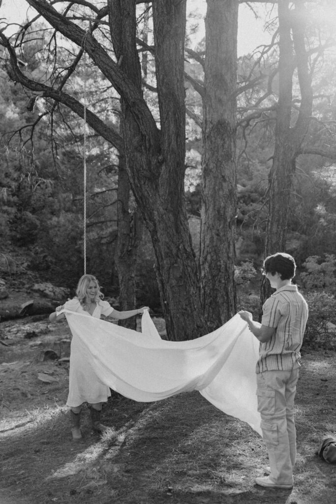 Faith and Max, Romantic Picnic Photoshoot, Pine Valley, Utah - Southern Utah Photographer, Emily Dawn Photo