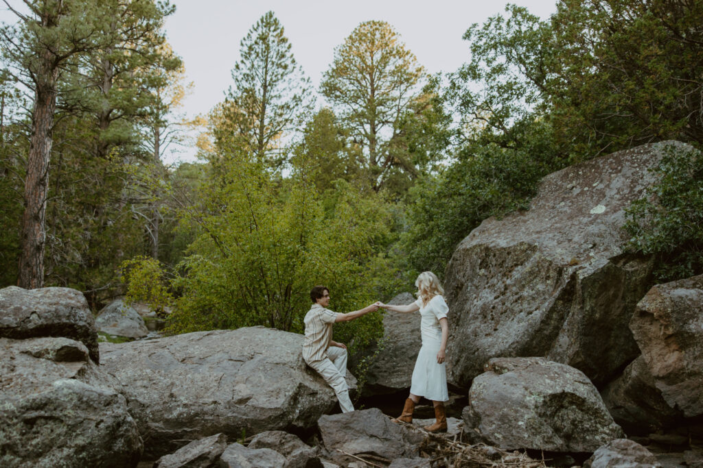 Faith and Max, Romantic Picnic Photoshoot, Pine Valley, Utah - Southern Utah Photographer, Emily Dawn Photo