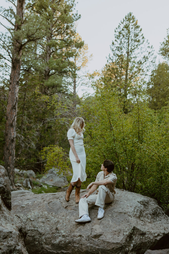 Faith and Max, Romantic Picnic Photoshoot, Pine Valley, Utah - Southern Utah Photographer, Emily Dawn Photo