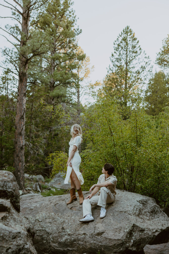 Faith and Max, Romantic Picnic Photoshoot, Pine Valley, Utah - Southern Utah Photographer, Emily Dawn Photo