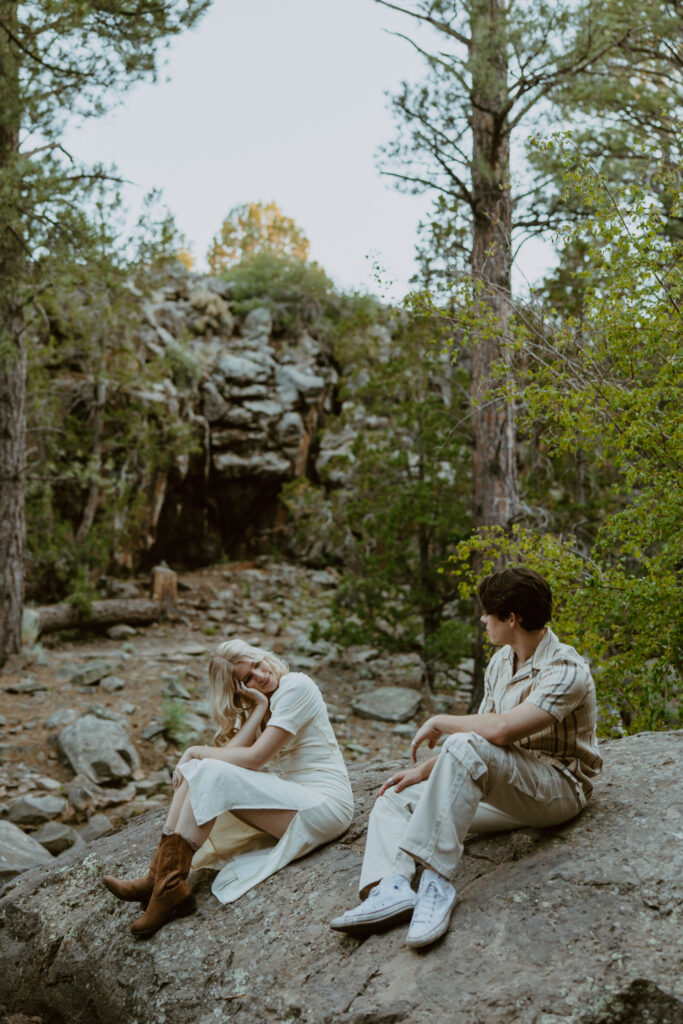 Faith and Max, Romantic Picnic Photoshoot, Pine Valley, Utah - Southern Utah Photographer, Emily Dawn Photo