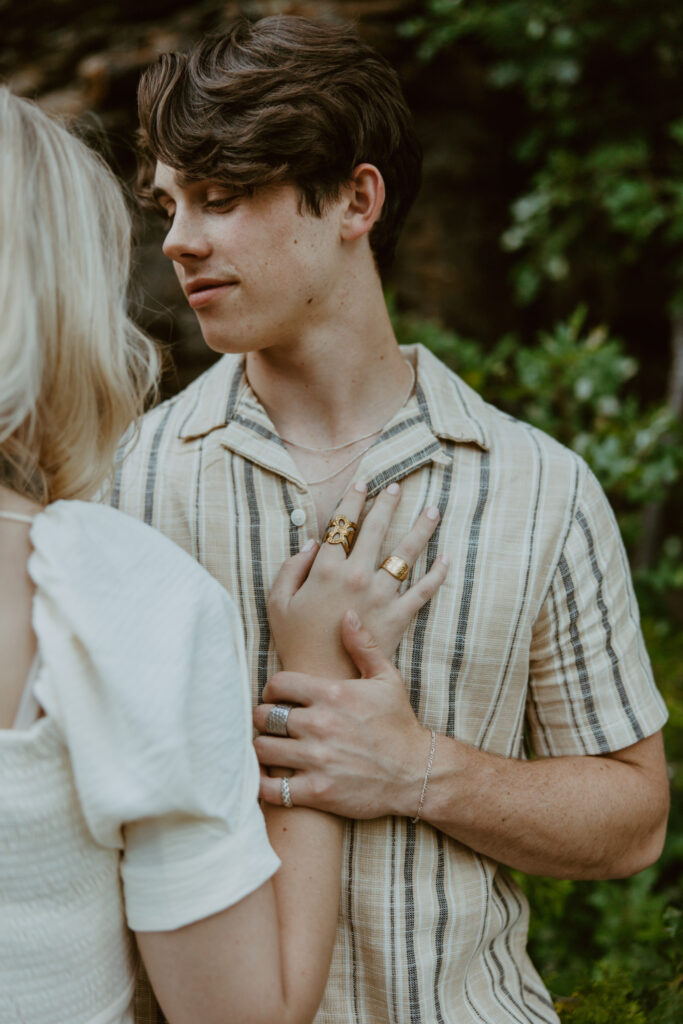 Faith and Max, Romantic Picnic Photoshoot, Pine Valley, Utah - Southern Utah Photographer, Emily Dawn Photo