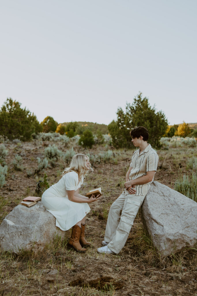 Faith and Max, Romantic Picnic Photoshoot, Pine Valley, Utah - Southern Utah Photographer, Emily Dawn Photo