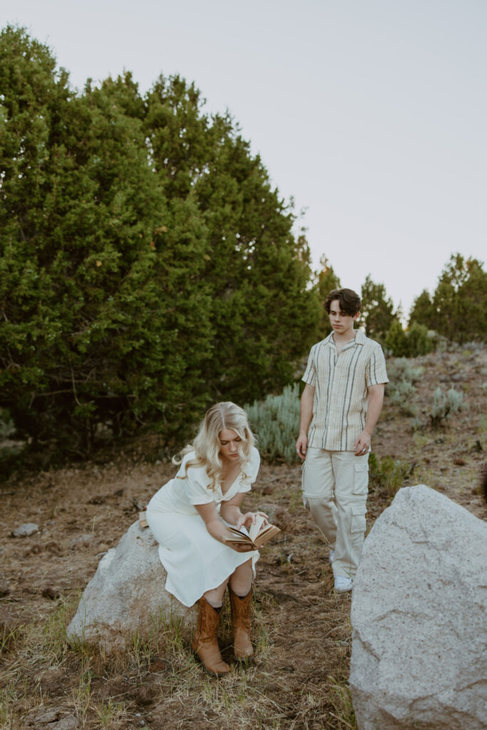 Faith and Max, Romantic Picnic Photoshoot, Pine Valley, Utah - Southern Utah Photographer, Emily Dawn Photo