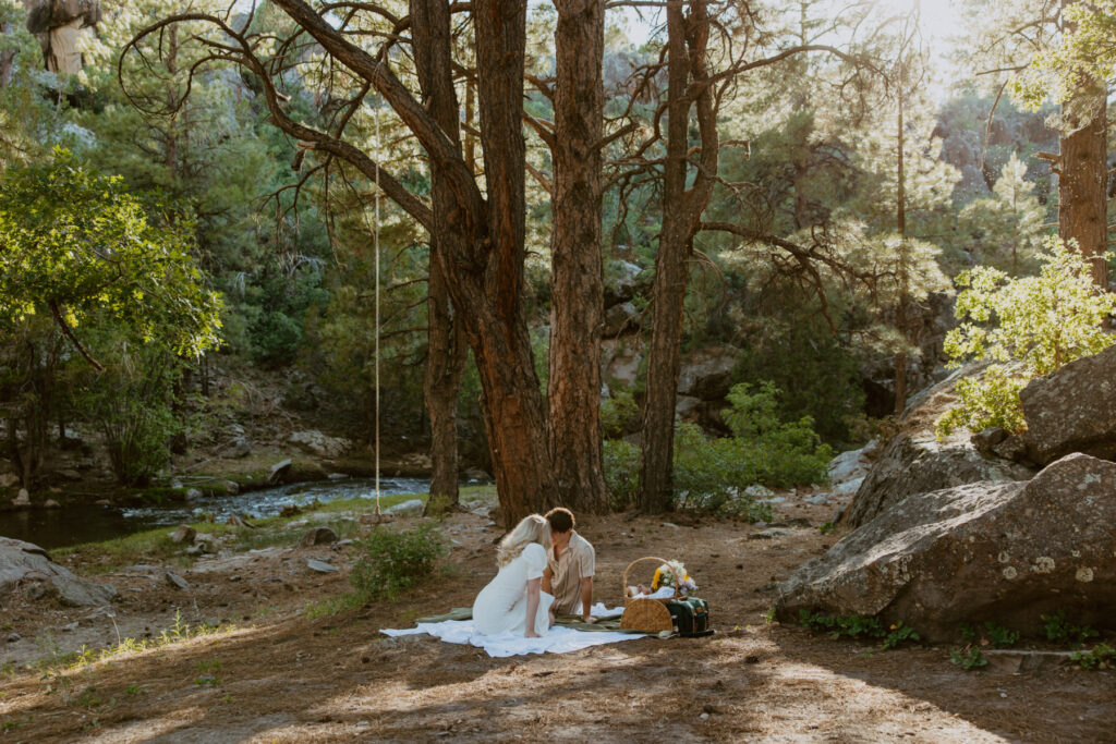 Faith and Max, Romantic Picnic Photoshoot, Pine Valley, Utah - Southern Utah Photographer, Emily Dawn Photo