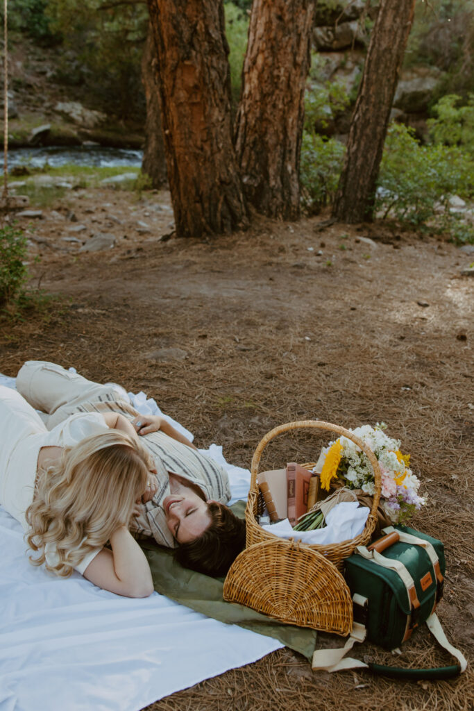 Faith and Max, Romantic Picnic Photoshoot, Pine Valley, Utah - Southern Utah Photographer, Emily Dawn Photo