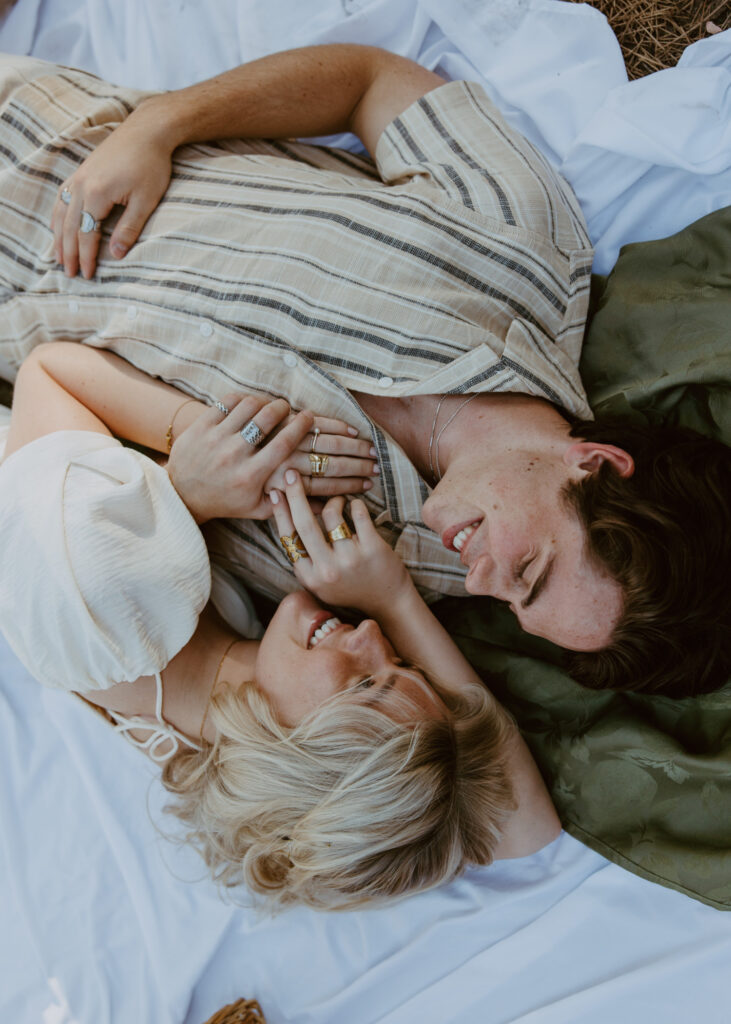 Faith and Max, Romantic Picnic Photoshoot, Pine Valley, Utah - Southern Utah Photographer, Emily Dawn Photo