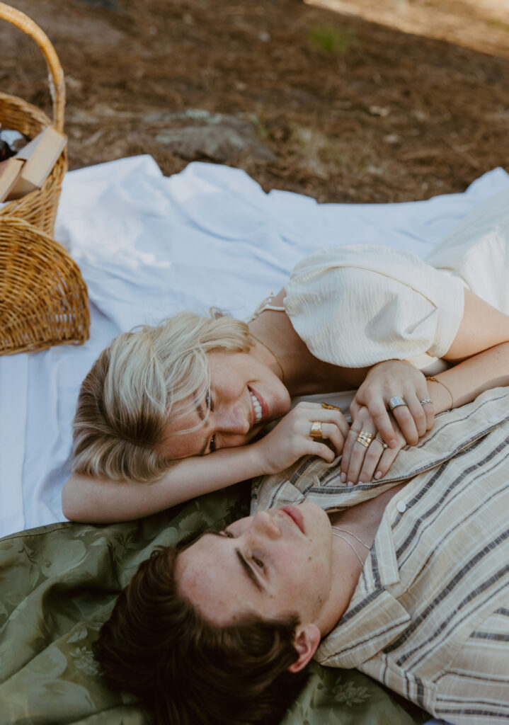 Faith and Max, Romantic Picnic Photoshoot, Pine Valley, Utah - Southern Utah Photographer, Emily Dawn Photo