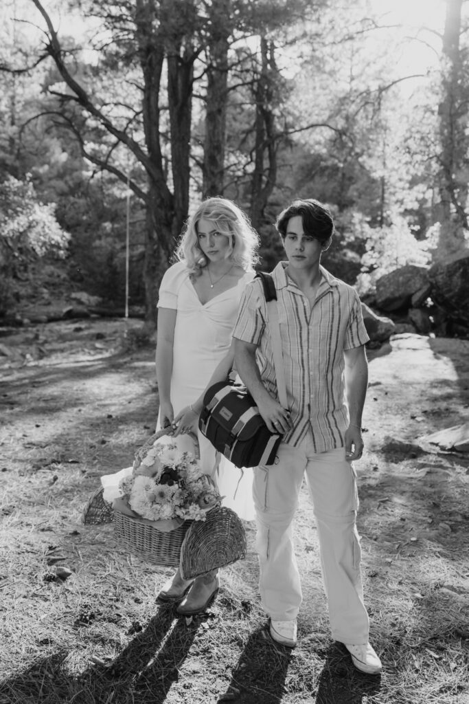 Faith and Max, Romantic Picnic Photoshoot, Pine Valley, Utah - Southern Utah Photographer, Emily Dawn Photo