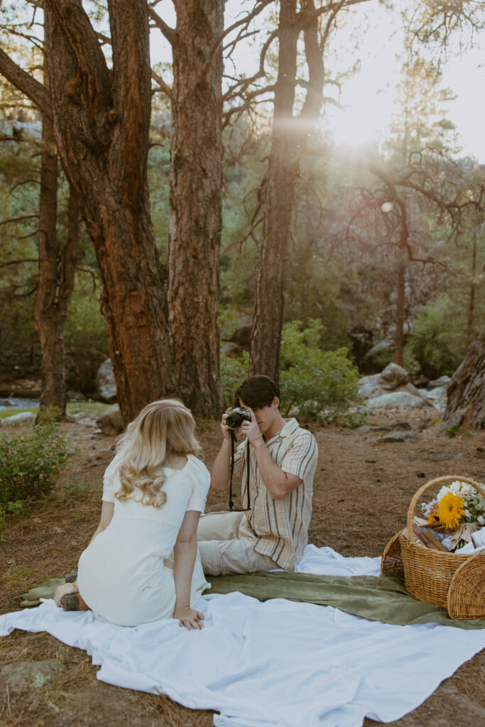 Faith and Max, Romantic Picnic Photoshoot, Pine Valley, Utah - Southern Utah Photographer, Emily Dawn Photo