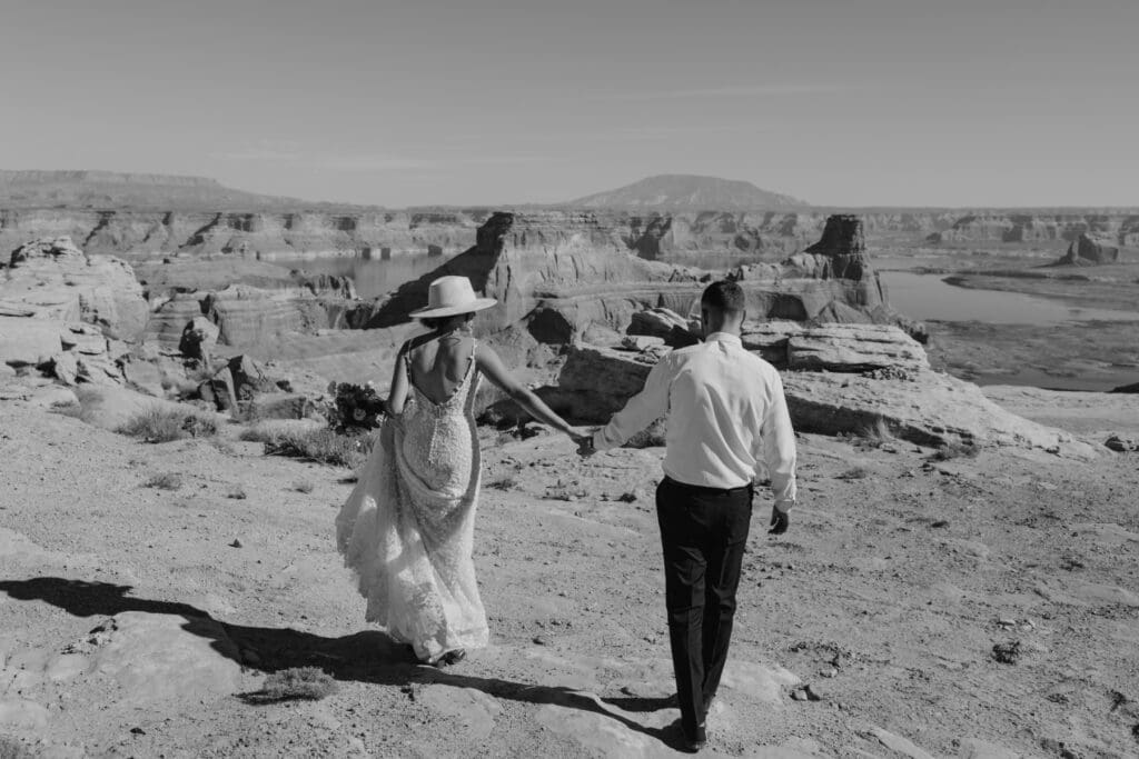 Ashlyn and Joe | Alstrom Point Lake Powell Elopement | Big Water, Utah | Southern Utah Wedding and Elopement Photographer, Emily Dawn Photo