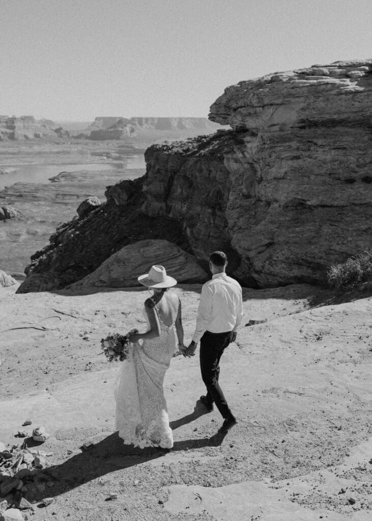 Ashlyn and Joe | Alstrom Point Lake Powell Elopement | Big Water, Utah | Southern Utah Wedding and Elopement Photographer, Emily Dawn Photo
