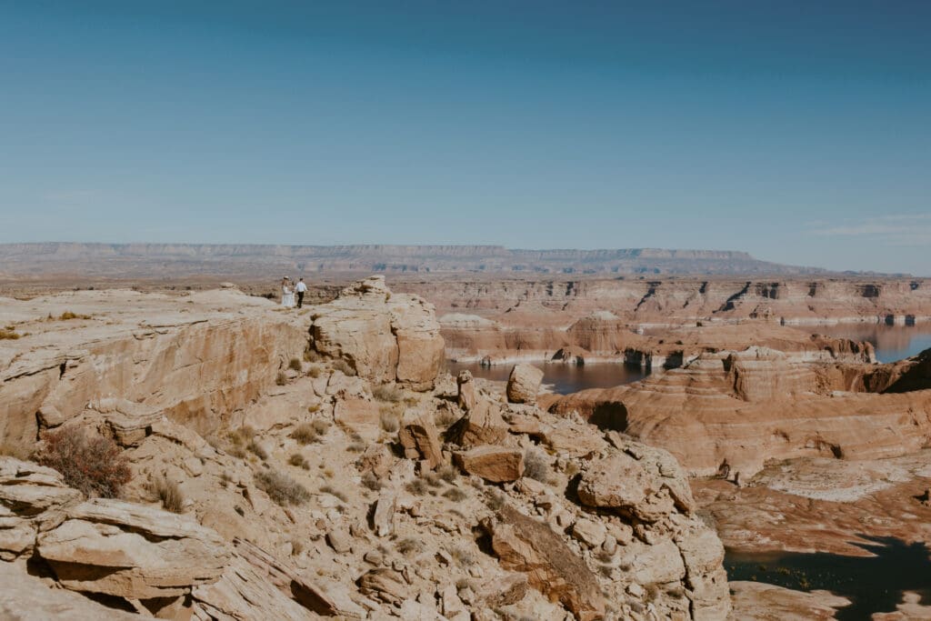 Ashlyn and Joe | Alstrom Point Lake Powell Elopement | Big Water, Utah | Southern Utah Wedding and Elopement Photographer, Emily Dawn Photo