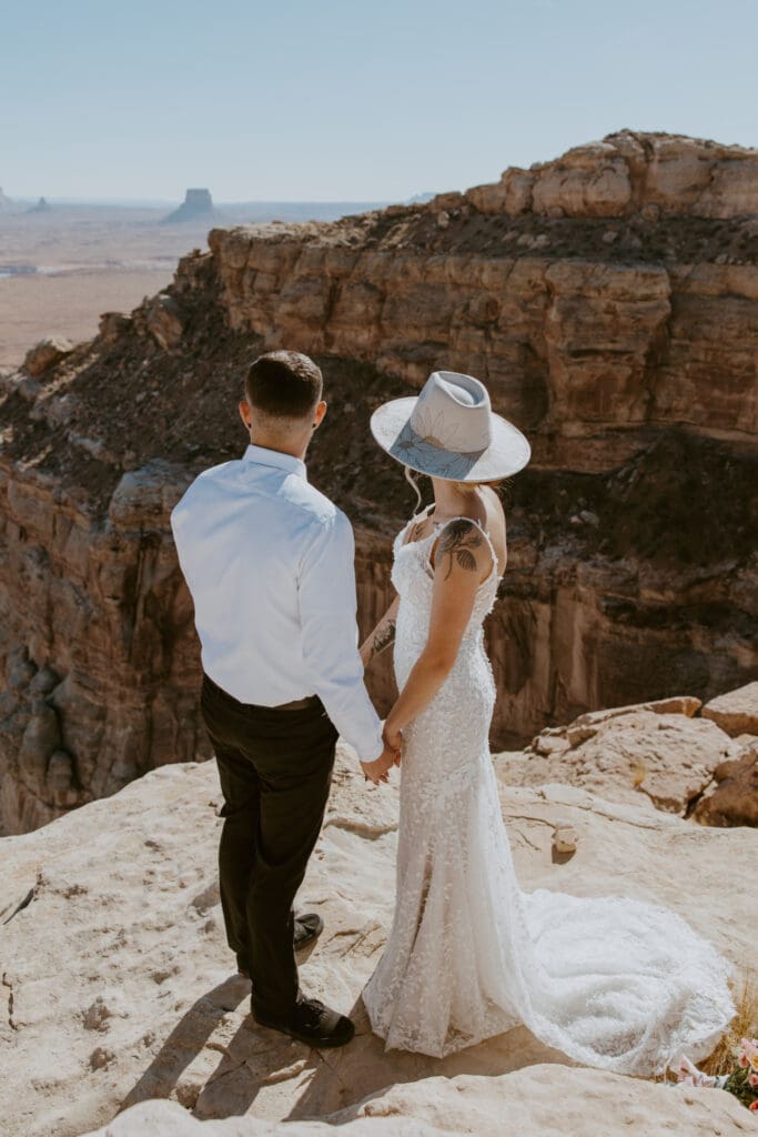 Ashlyn and Joe | Alstrom Point Lake Powell Elopement | Big Water, Utah | Southern Utah Wedding and Elopement Photographer, Emily Dawn Photo