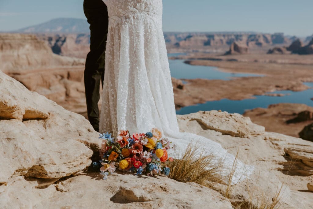 Ashlyn and Joe | Alstrom Point Lake Powell Elopement | Big Water, Utah | Southern Utah Wedding and Elopement Photographer, Emily Dawn Photo