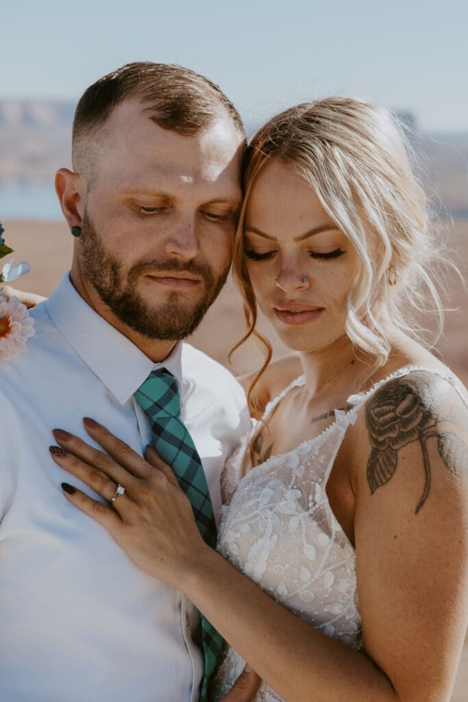 Ashlyn and Joe | Alstrom Point Lake Powell Elopement | Big Water, Utah | Southern Utah Wedding and Elopement Photographer, Emily Dawn Photo