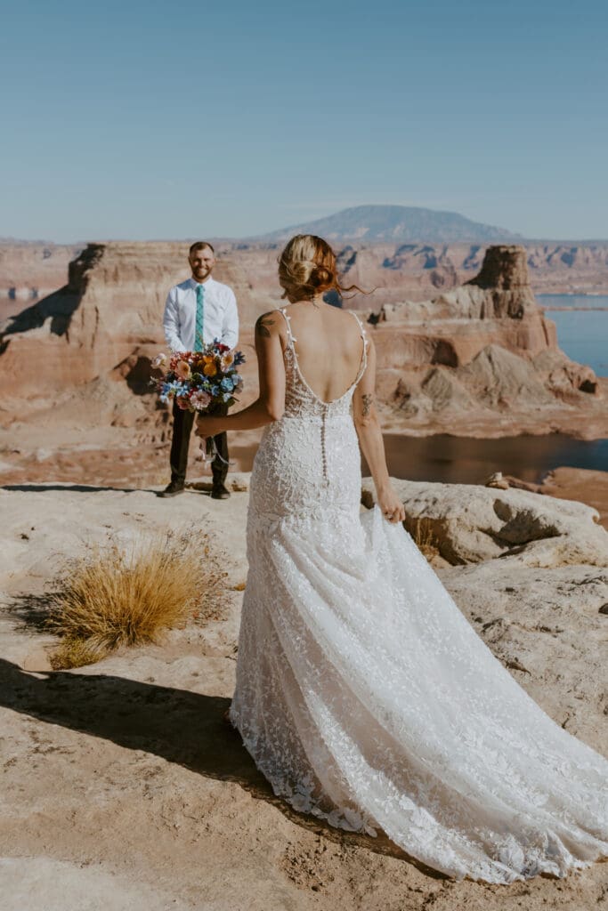 Ashlyn and Joe | Alstrom Point Lake Powell Elopement | Big Water, Utah | Southern Utah Wedding and Elopement Photographer, Emily Dawn Photo