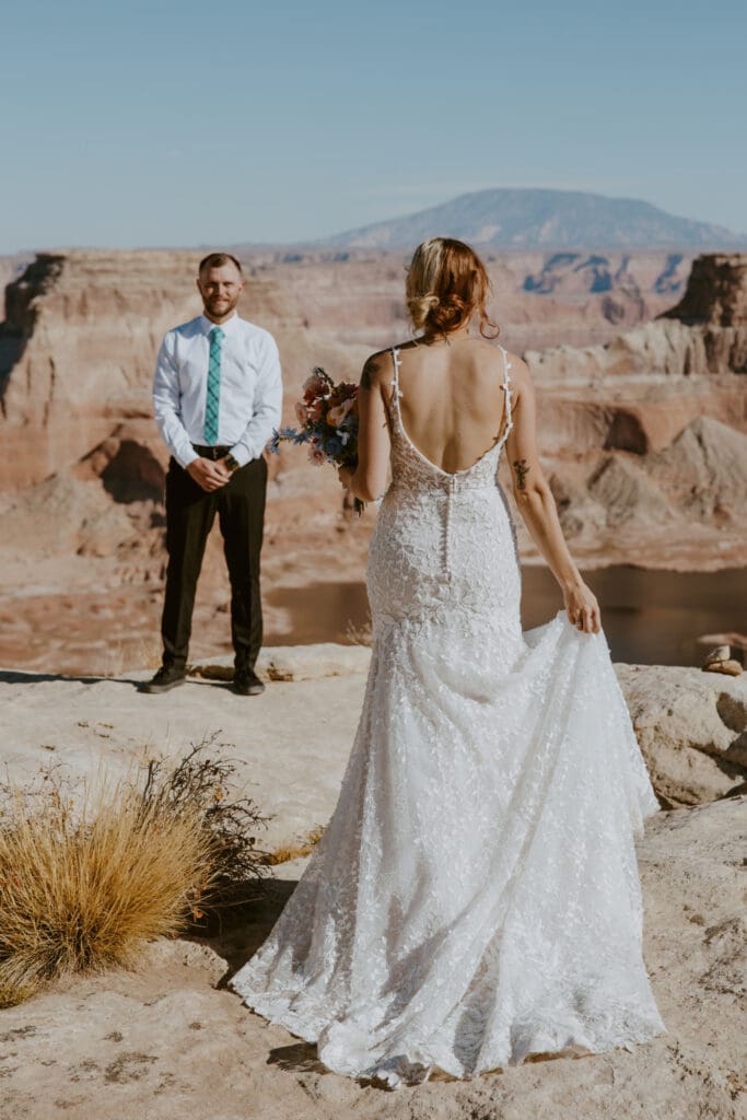 Ashlyn and Joe | Alstrom Point Lake Powell Elopement | Big Water, Utah | Southern Utah Wedding and Elopement Photographer, Emily Dawn Photo