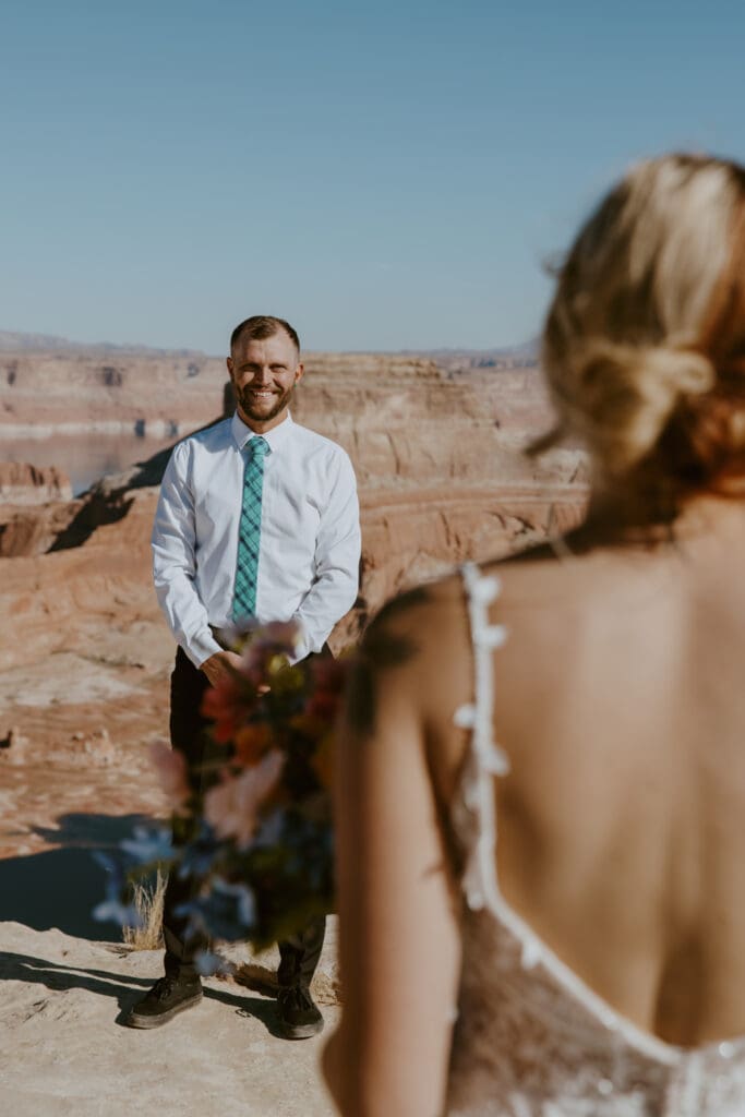 Ashlyn and Joe | Alstrom Point Lake Powell Elopement | Big Water, Utah | Southern Utah Wedding and Elopement Photographer, Emily Dawn Photo