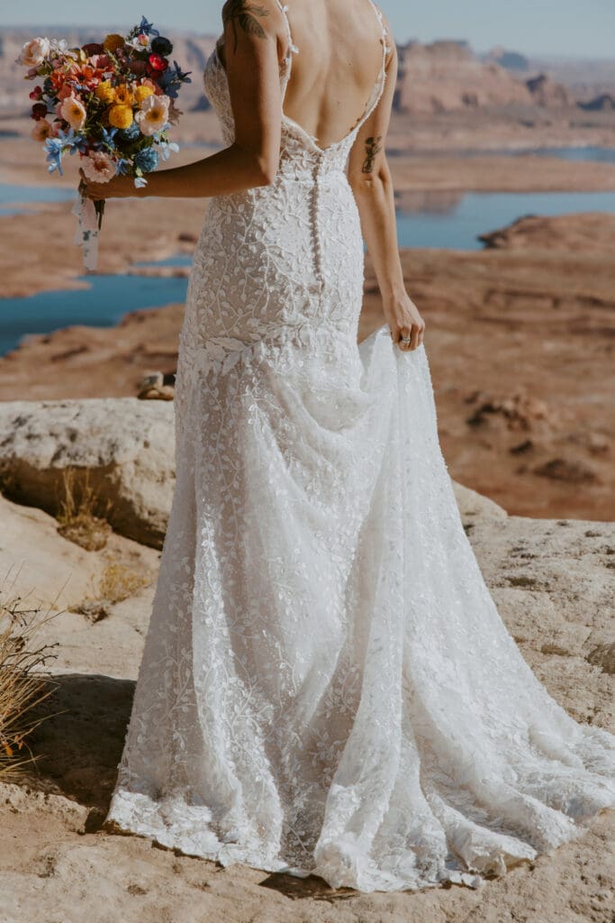 Ashlyn and Joe | Alstrom Point Lake Powell Elopement | Big Water, Utah | Southern Utah Wedding and Elopement Photographer, Emily Dawn Photo