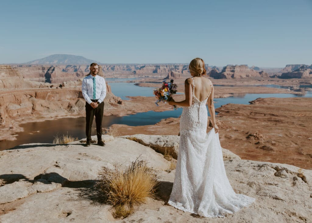 Ashlyn and Joe | Alstrom Point Lake Powell Elopement | Big Water, Utah | Southern Utah Wedding and Elopement Photographer, Emily Dawn Photo