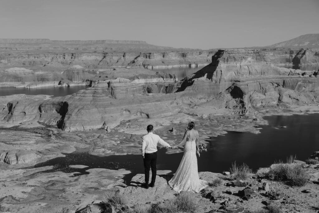 Ashlyn and Joe | Alstrom Point Lake Powell Elopement | Big Water, Utah | Southern Utah Wedding and Elopement Photographer, Emily Dawn Photo