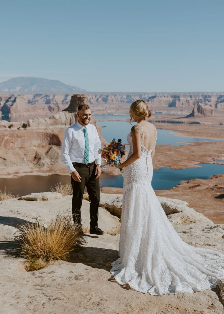 Ashlyn and Joe | Alstrom Point Lake Powell Elopement | Big Water, Utah | Southern Utah Wedding and Elopement Photographer, Emily Dawn Photo