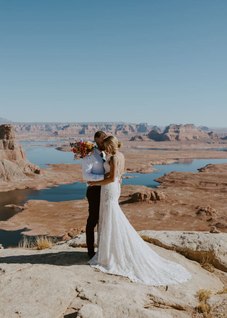 Ashlyn and Joe | Alstrom Point Lake Powell Elopement | Big Water, Utah | Southern Utah Wedding and Elopement Photographer, Emily Dawn Photo