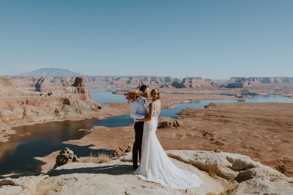 Ashlyn and Joe | Alstrom Point Lake Powell Elopement | Big Water, Utah | Southern Utah Wedding and Elopement Photographer, Emily Dawn Photo