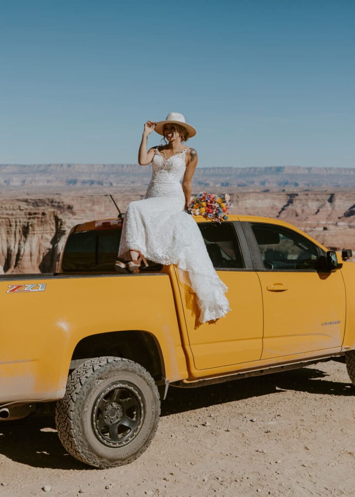 Ashlyn and Joe | Alstrom Point Lake Powell Elopement | Big Water, Utah | Southern Utah Wedding and Elopement Photographer, Emily Dawn Photo