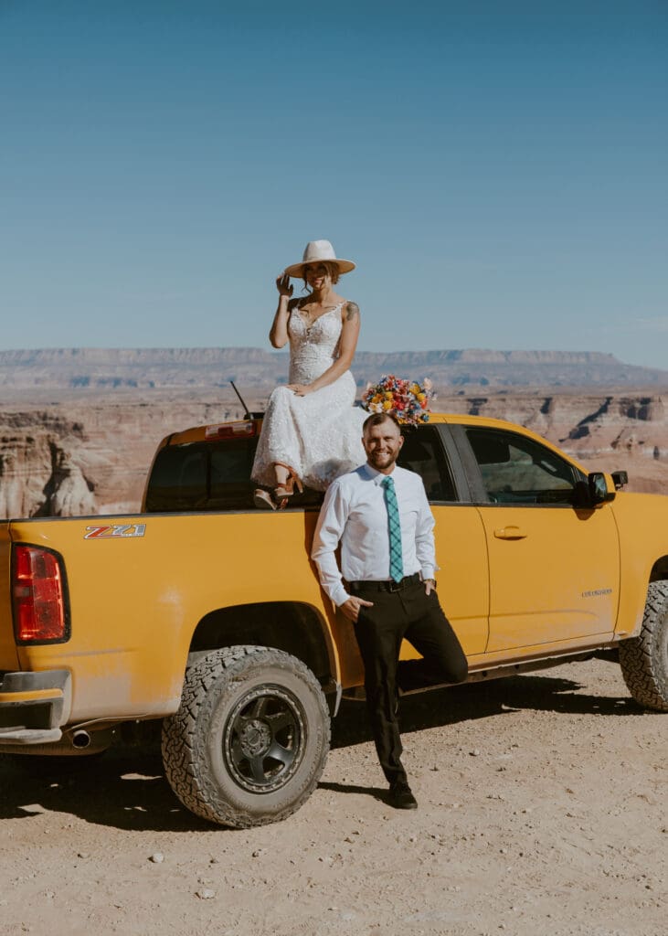 Ashlyn and Joe | Alstrom Point Lake Powell Elopement | Big Water, Utah | Southern Utah Wedding and Elopement Photographer, Emily Dawn Photo