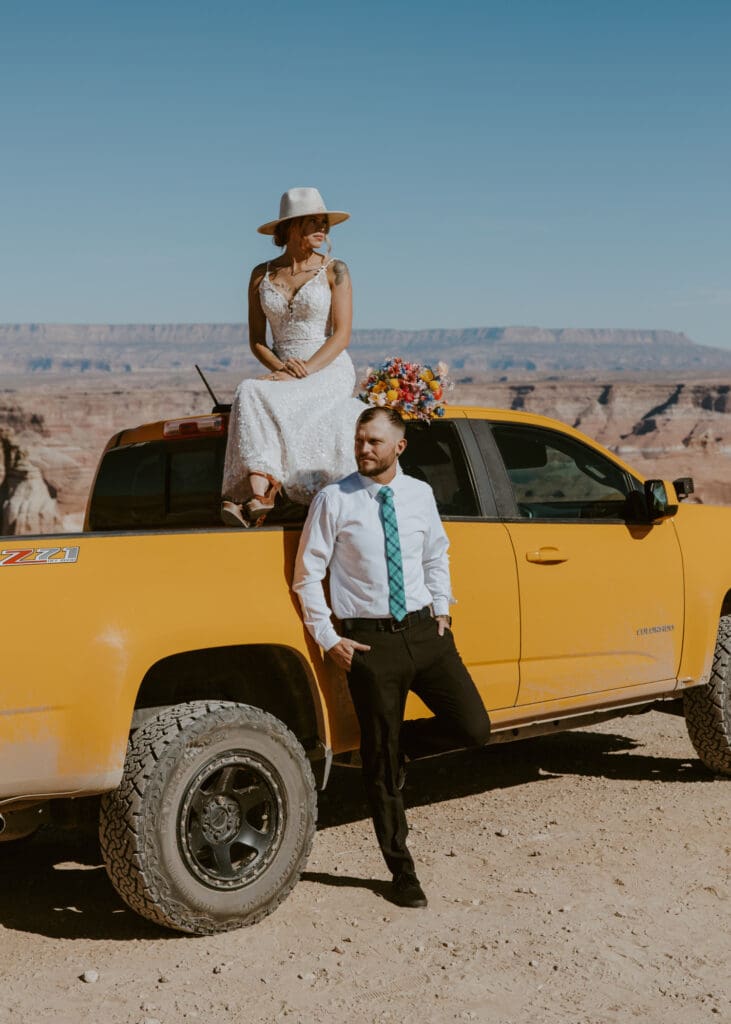 Ashlyn and Joe | Alstrom Point Lake Powell Elopement | Big Water, Utah | Southern Utah Wedding and Elopement Photographer, Emily Dawn Photo