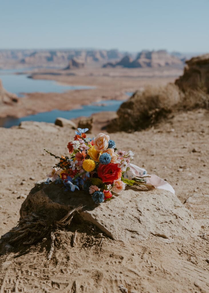 Ashlyn and Joe | Alstrom Point Lake Powell Elopement | Big Water, Utah | Southern Utah Wedding and Elopement Photographer, Emily Dawn Photo
