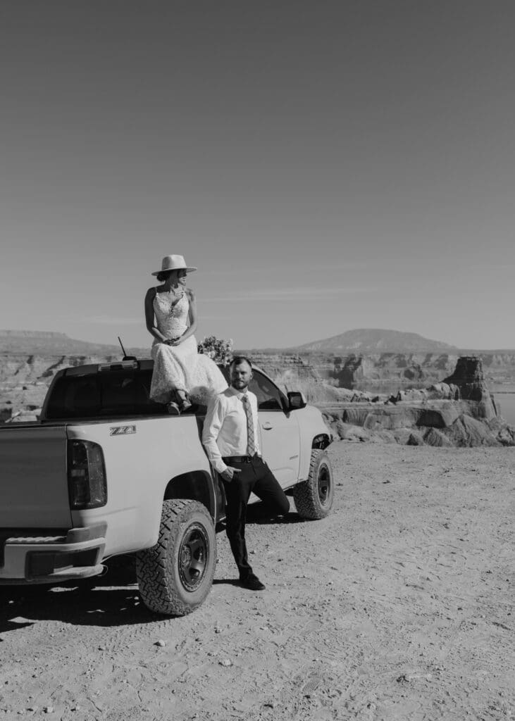 Ashlyn and Joe | Alstrom Point Lake Powell Elopement | Big Water, Utah | Southern Utah Wedding and Elopement Photographer, Emily Dawn Photo