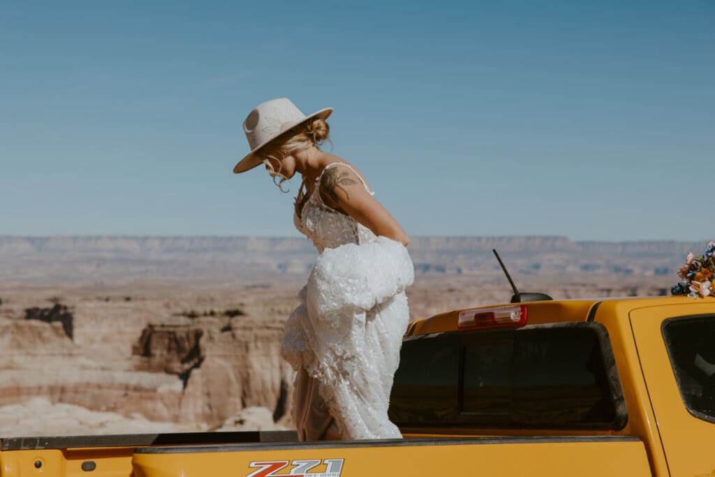 Ashlyn and Joe | Alstrom Point Lake Powell Elopement | Big Water, Utah | Southern Utah Wedding and Elopement Photographer, Emily Dawn Photo