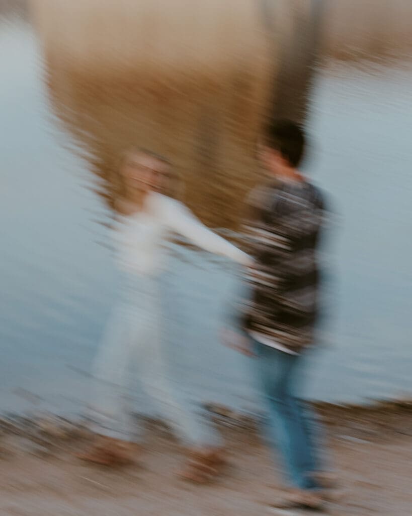 Braylee and Kacen | Lone Rock Lake Powell, Arizona Engagement Photos | Southern Utah Wedding and Elopement Photographer, Emily Dawn Photo