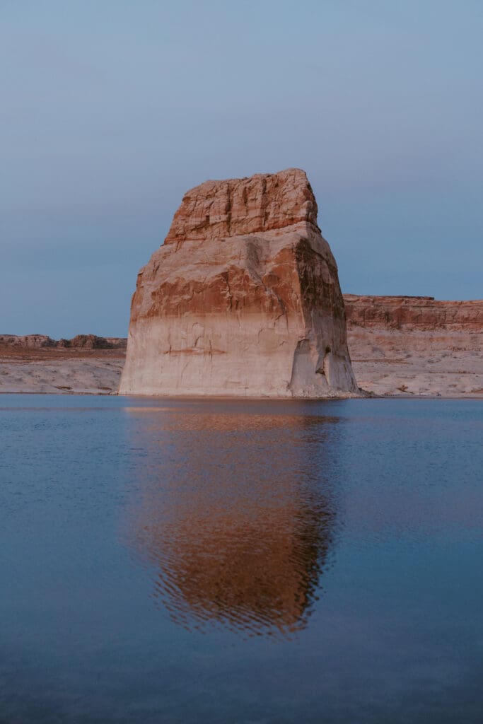Braylee and Kacen | Lone Rock Lake Powell, Arizona Engagement Photos | Southern Utah Wedding and Elopement Photographer, Emily Dawn Photo