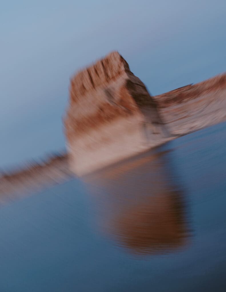 Braylee and Kacen | Lone Rock Lake Powell, Arizona Engagement Photos | Southern Utah Wedding and Elopement Photographer, Emily Dawn Photo