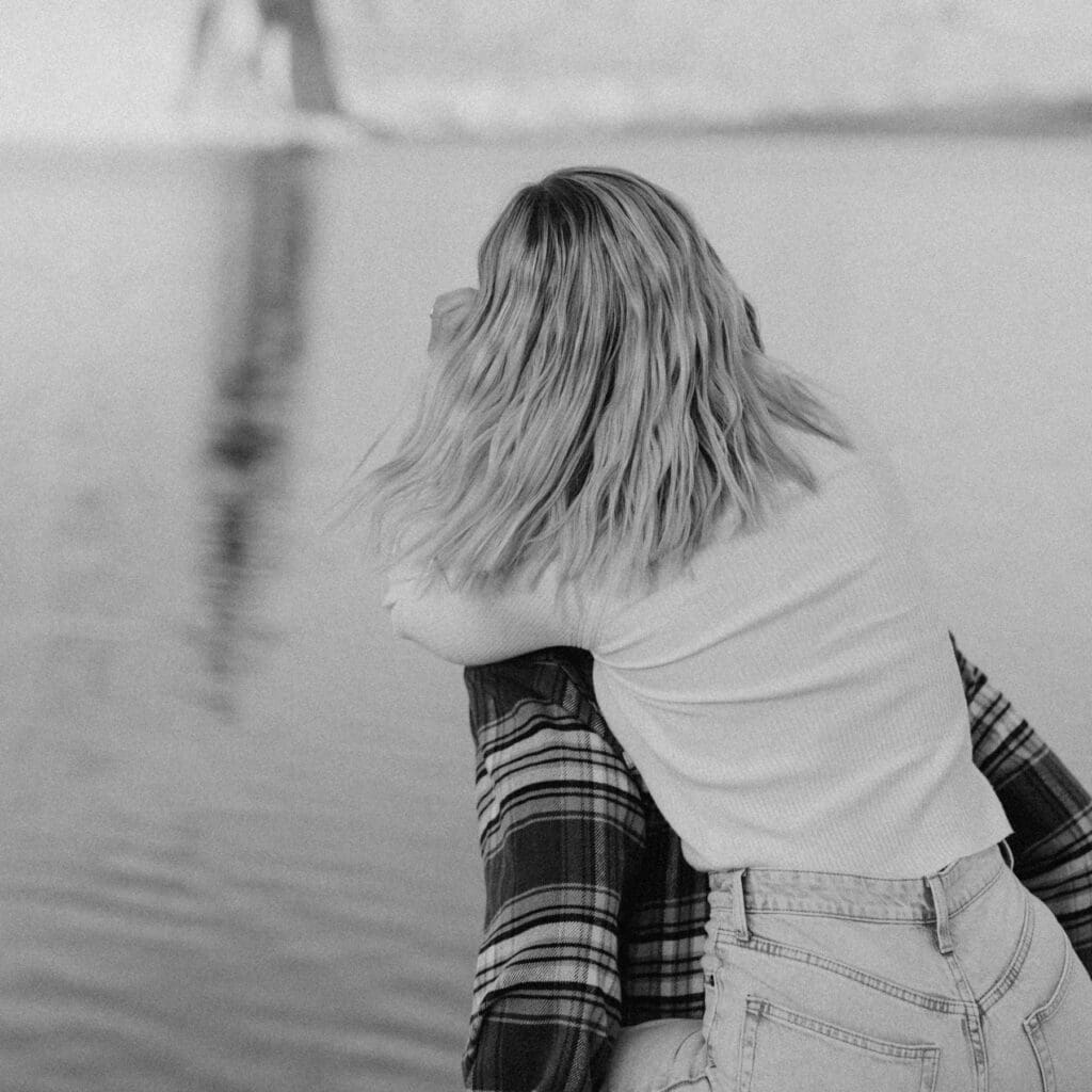 Braylee and Kacen | Lone Rock Lake Powell, Arizona Engagement Photos | Southern Utah Wedding and Elopement Photographer, Emily Dawn Photo